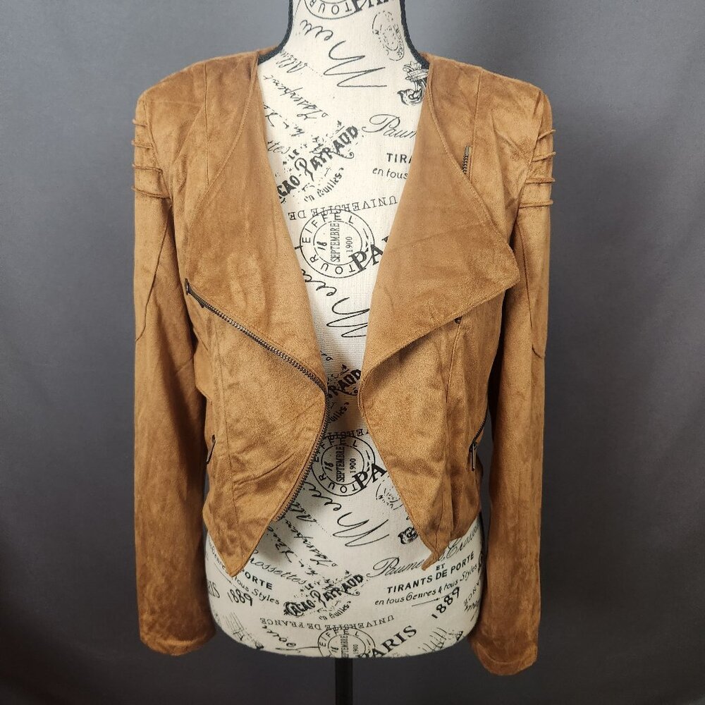 Front Zip Soft Jacket